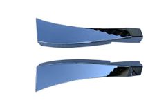 新型 日野 17 プロフィア メッキ フェンダー カバー クォーターカバー 左右 貼り付け タイプ フェンダー