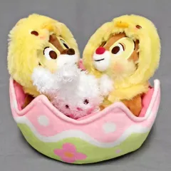 【中古】ぬいぐるみ チップ＆デール Easter Kitsch ぬいぐるみ 「チップとデール」 ディズニーストア限定