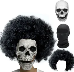 sac taske ガイコツ 仮面 おもしろマスク 被り物 ハロウィン コスプレ 仮装 コスチューム