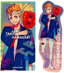 【中古】シール・ステッカー 花垣武道 ステッカーセット(2枚セット) 「まるくじ 東京リベンジャーズ 祭りver.」 小吉01