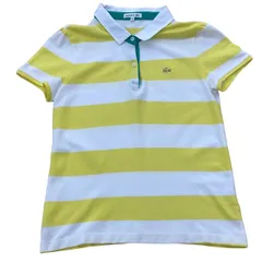 ラコステ LACOSTE ストライプ ポロシャツ サイズ42