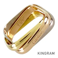 Cartier トリニティリング　サイズ57(17号相当) 18K カルティエトリニティリング スリーカラー #57 メンズ リング