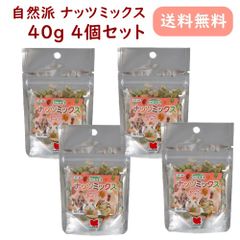 自然派 ナッツミックス 40g 4個セット