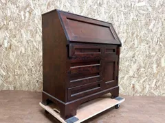 北海道民芸家具　古澤民芸　ライティングビューロー　椅子　セット 北海道民芸家具 古澤民芸 ライティングビューロー 椅子 セット