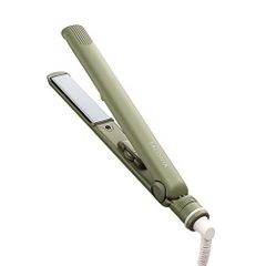 SALONIA ストレートヘアアイロン オリーブ 24mm 海外対応