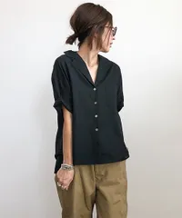 STUDIOUS 【STUDIOUS】スラブコットンオープンカラーシャツのサムネイル
