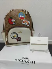 2024年最新】coach スヌーピー リュックの人気アイテム - メルカリ