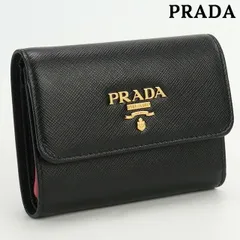 プラダ PRADA 三折財布小銭入付き レディース 1MH025 サフィアーノマルチカラー三折財布