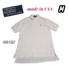 USA製Polo by Ralph LaurenポロシャツMホワイト