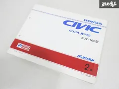 ホンダシビックEG系パーツリスト12版！