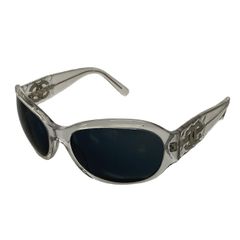 CHANEL(シャネル) サングラス - A28203 ダークネイビー×クリア×シルバー ココマーク
