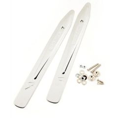 Fender Pure Vintage 14" Small Tilt Back Legs, (2), Chrome〈フェンダー〉