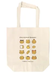 【中古】バッグ 集合(CHIIKAWA BAKERY) トートバッグ ナチュラル 「ちいかわ なんか小さくてかわいいやつ ちいかわベーカリー」