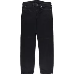 古着 リーバイス Levi's 505 ブラックデニム テーパードデニムパンツ メンズw34相当/eaa575533