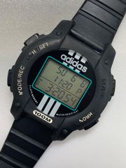 adidas TOPCO デジタル腕時計 ブラック/シルバー - メルカリ