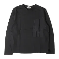 美品 HERMES エルメス Tシャツ サイズ:XL ポケットデザイン ロングスリーブ カットソー / トップス 長袖 ロンT チャコールグレー系 イタリア製【メンズ】のサムネイル