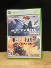 LOST PLANET COLONIES(ロストプラネット コロニーズ),ACECOMBAT6 解放への戦火(エースコンバット6 解放への戦火) XBOX360 ソフト ｍDD1170 ● ★