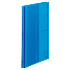 キングジム クリアーＦ パタント（透明）４０Ｐ 青 182TPNW-Bのサムネイル
