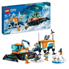 LEGO 60378 Arctic explorer Truck and Mobile Lab - New. 