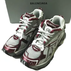 BALENCIAGA TRACK スニーカー　バレンシアガ　トラック　43 バレンシアガ トラックトレーナー フェイクレザー×メッシュ
