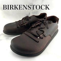 BIRKENSTOCK ビルケンシュトック モンタナ レザー オイルドレザー ナチュラルレザー コンフォードシューズ レギュラー幅 本革 シームレスデザイン アンティーク ブラウン 42 27.0cm 27.5cm 41 26.5cm 37 23.5cm