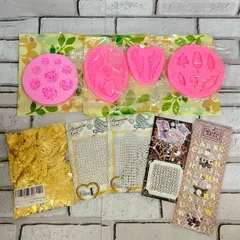 【W1-22】△ ハンドメイド装飾品まとめ売りセット