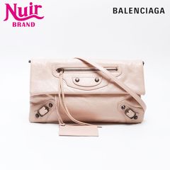 BALENCIAGA バレンシアガ ショルダーバッグ エンベロープ レザー