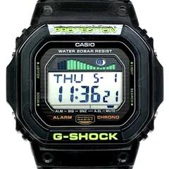 G-SHOCK ジーショック GLX-5600C-1 G-LIDE ブラックスケルトン タイドグラフ ムーンデータ ライムグリーン 2014年4月発売