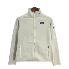 patagonia パタゴニア ベターセーター フリースジャケット アウトドア アイボリー (レディース M) 中古 古着 S5116