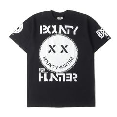 【新品】BOUNTY HUNTER バウンティーハンター Tシャツ サイズ:M / グラフィック プリント クルーネック Tシャツ / ブラック 黒 / トップス カットソー 半袖【メンズ】