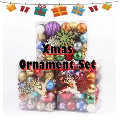 【超お得】クリスマス オーナメント 豪華 70個セット