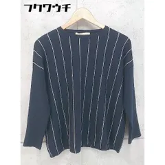◇ BEAUTY&YOUTH ビューティ&ユース UNITED ARROWS 長袖 ニット セーター ネイビー レディース 【中古】 【1105100012447】