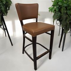 ハイチェア ブラウン ショコラ 洋風 ダイニングチェア カウンターチェア 一人掛け 椅子 チェア アンティーク