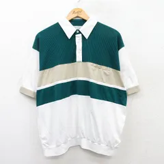 XL/古着 半袖 ポロ シャツ メンズ 90s 大きいサイズ 白他 ホワイト 25jul02 中古 トップス