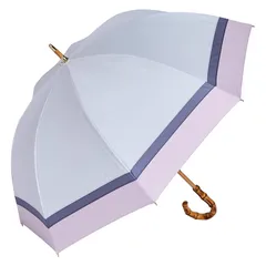 Refume レフューム 日傘 長傘 完全遮光 遮光率100% 軽量 遮光 遮熱 晴雨兼用 UVカット REFU-0021 ホワイト ピンク 白