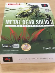 【Q5-14】◇ METAL GEAR SOLID 3 SUBSISTENCE プレイステーション2 ソフト