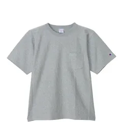 Champion チャンピオン リバースウィーブ(R) ショートスリーブポケットTシャツ  GRAY 半袖 新品