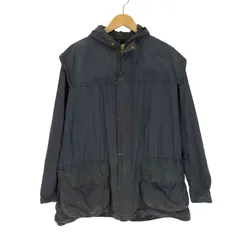 バブアー Barbour 90S 英国製  3ワラント DURHAM ダーハム 裏地チェック オイルドジャケット 95年製 メンズ  C40のサムネイル