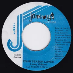 ジャマイカ7” Leroy Gibbons Four Season Lover NONE Jammys Records /00080