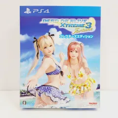 【小牧店】PS4/DEAD OR ALIVE Xtreme 3 Fortune コレクターズエディション ※特典は未開封・未使用に近い状態です。【S617-1889】