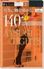 アツギ タイツ (ATSUGI TIGHTS) 140デニール 〈2足組〉M〜L