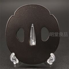 刀鍔 BK06 鍔 鉄地 透かし 日本刀装具 - メルカリ