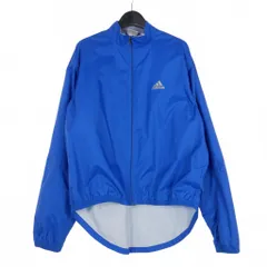 アディダス adidas 90s ナイロン ウインドブレーカー ジャケット ブルゾン CYCLING US46 ブルー 青 AQ2002