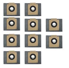 【10枚セット】for アンカー ユーフィ 交換用ダスト (X8 Pro / X10 Pro Omni 対応) for Eufy Clean (ユーフィクリーン) X8 Pro with Self-Empty Station/X10 Pro Omni