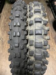 未使用ダンロップ D603 前後セット 21-18オフロードタイヤ DUNLOP
