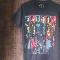 JUSTICE LEAGUE 6 캐릭터 프린트 T 셔츠 사이즈 S