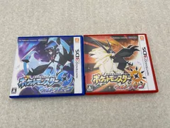 ポケットモンスター ウルトラサン・ウルトラムーン ニンテンドー3DS ソフト2点