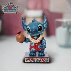 スティッチ ハワイアンシャツ 13cm リロ&スティッチ | ディズニー トラディションズ ジムショア グッズ フィギュア 人形 置物 彫刻 正規輸入品