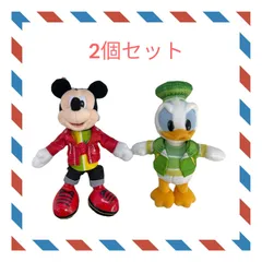 ディズニー パルパルーザ ぬいぐるみバッジ【ミッキー＆ドナルド】ヴァネロペのスウィーツ・ ポップ・ワールド 東京ディズニーリゾート TDR