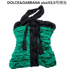 ドルチェアンドガッバーナ　DOLCE&GABBANA　ヴィンテージ　シルクサテン　ベアトップ　　XS レディース S5Q530